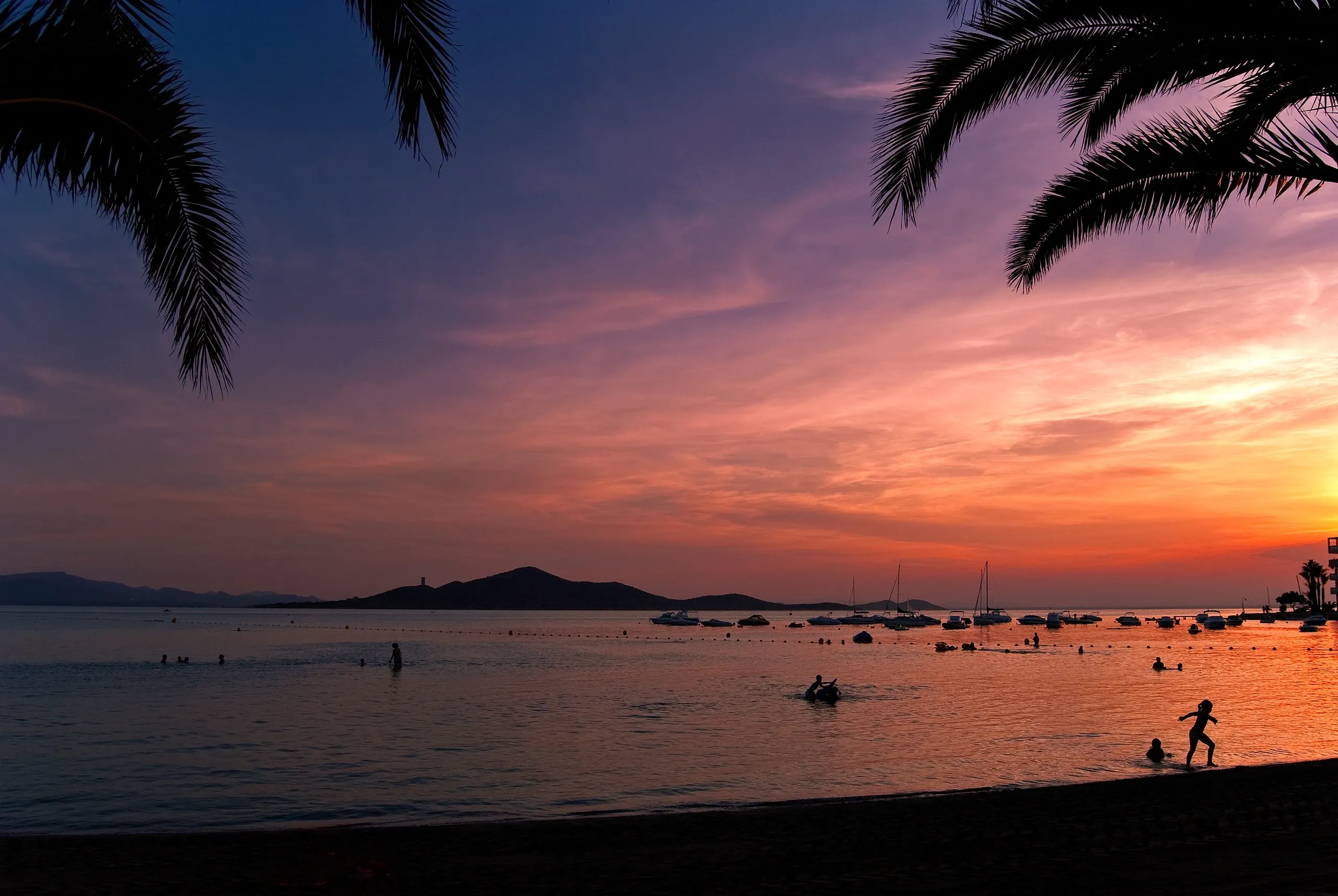 Mar Menor Calm Salt Lagoon